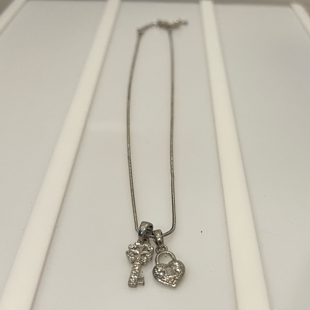Cute Lock and Key Necklace